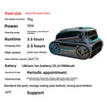 Automatic Wireless Pool Vacuum Cleaner Robot