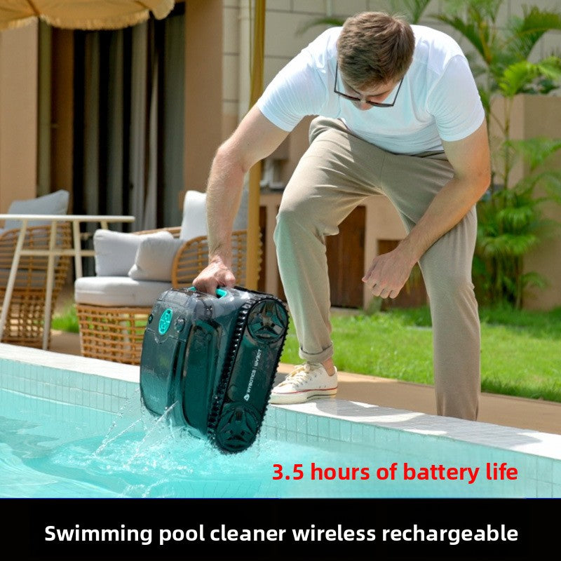 Automatic Wireless Pool Vacuum Cleaner Robot