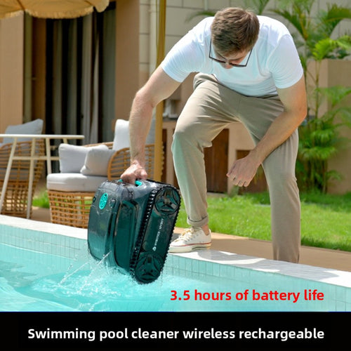 Automatic Wireless Pool Vacuum Cleaner Robot