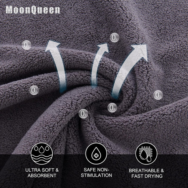 MoonQueen Soft Washcloth Set